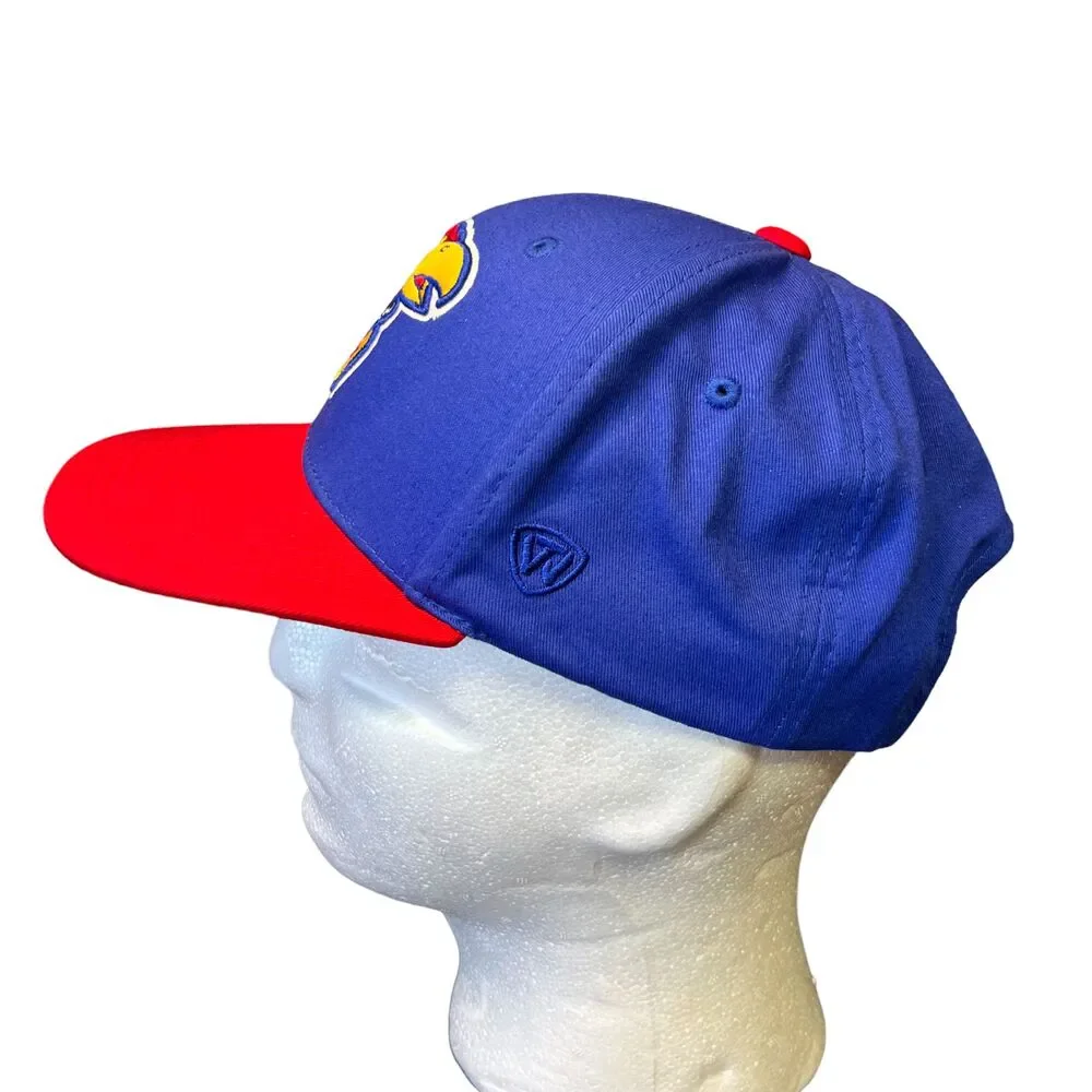 KU Jayhawks Top of the World Hat Adjustable Kansas University Ball Cap (YOUTH)